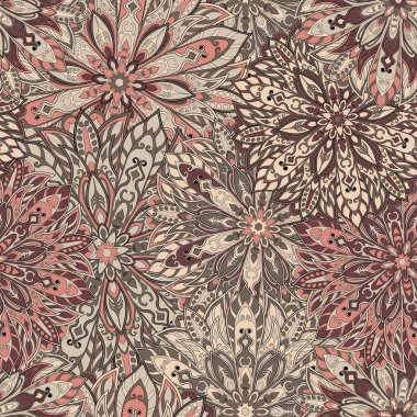 sorunsuz mandala desen