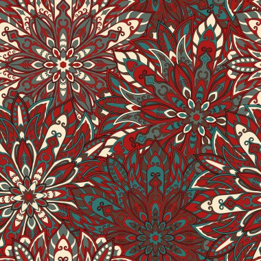 sorunsuz mandala desen