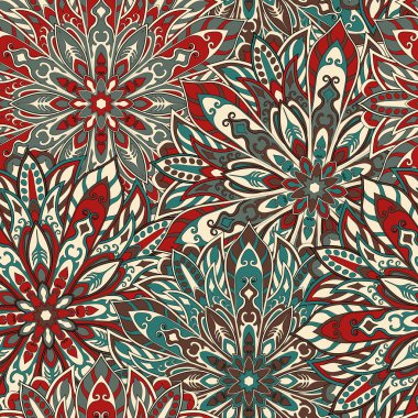 sorunsuz mandala desen