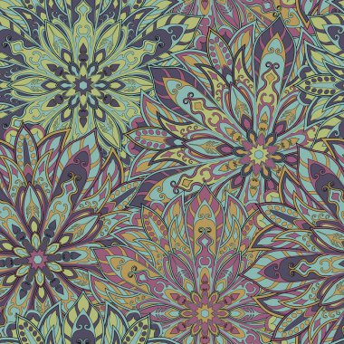 sorunsuz mandala desen