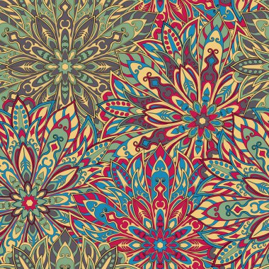 sorunsuz mandala desen