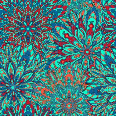 sorunsuz mandala desen