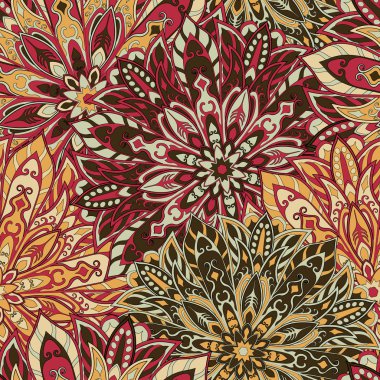 sorunsuz mandala desen