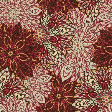 sorunsuz mandala desen