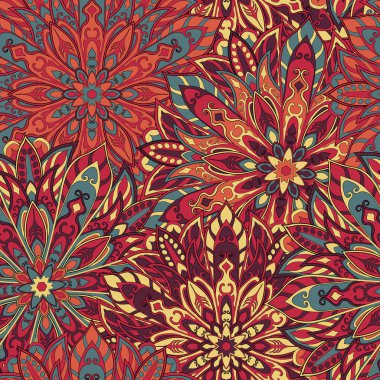 sorunsuz mandala desen