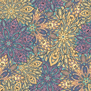 sorunsuz mandala desen