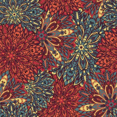 sorunsuz mandala desen