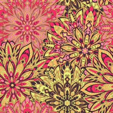 sorunsuz mandala desen