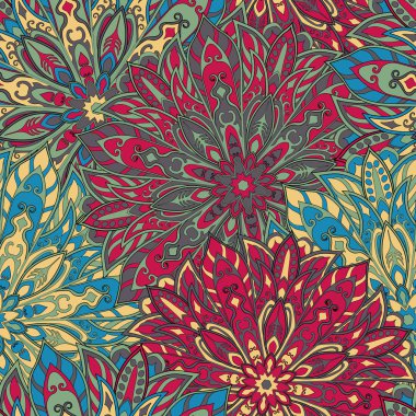 sorunsuz mandala desen