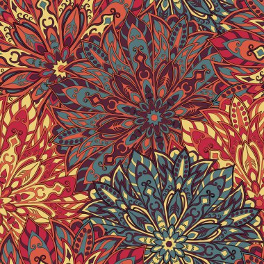 sorunsuz mandala desen