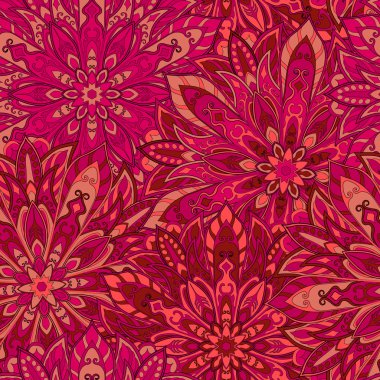 sorunsuz mandala desen