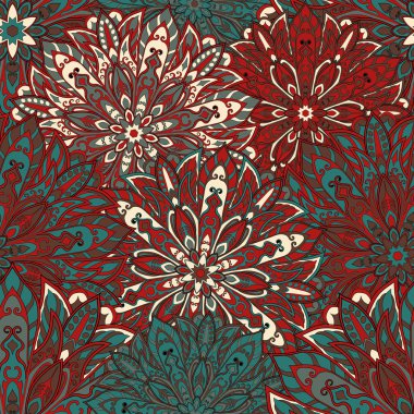 sorunsuz mandala desen