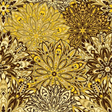 sorunsuz mandala desen