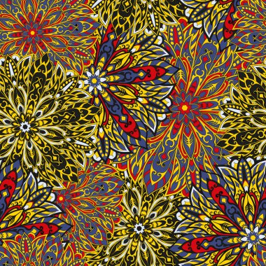 sorunsuz mandala desen