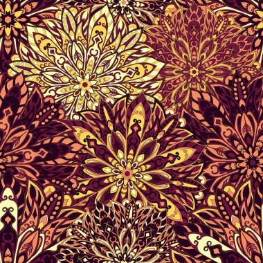 sorunsuz mandala desen