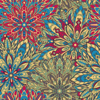 sorunsuz mandala desen