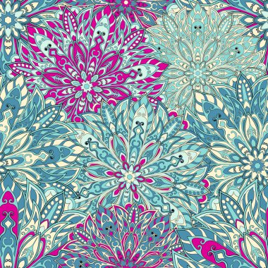 sorunsuz mandala desen