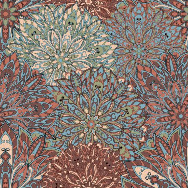 sorunsuz mandala desen