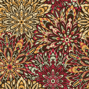 sorunsuz mandala desen