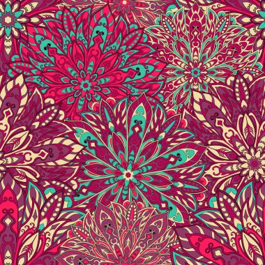 sorunsuz mandala desen