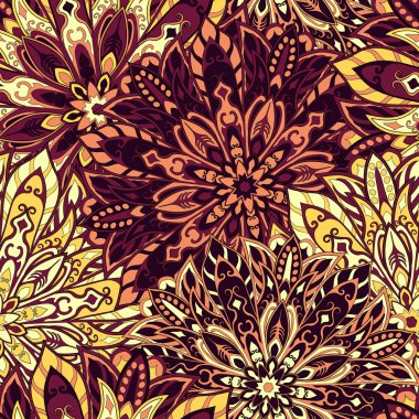 sorunsuz mandala desen