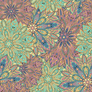 sorunsuz mandala desen