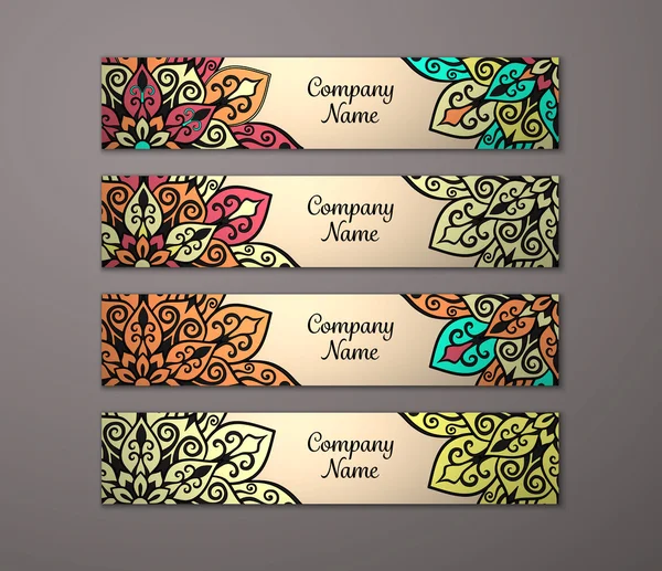 Afiş ile çiçek mandala kalıbı tanımlar