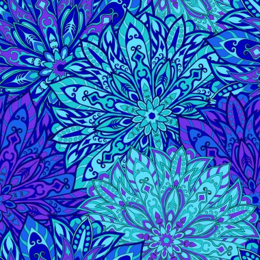 sorunsuz mandala desen