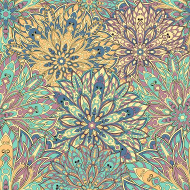 sorunsuz mandala desen