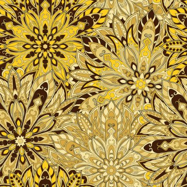 sorunsuz mandala desen