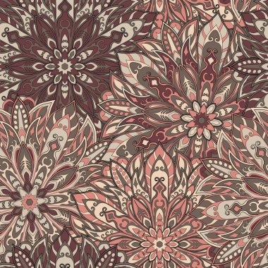 sorunsuz mandala desen