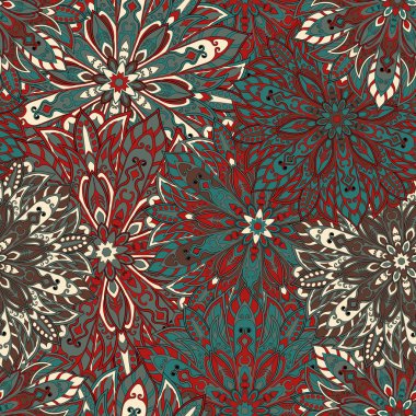 sorunsuz mandala desen