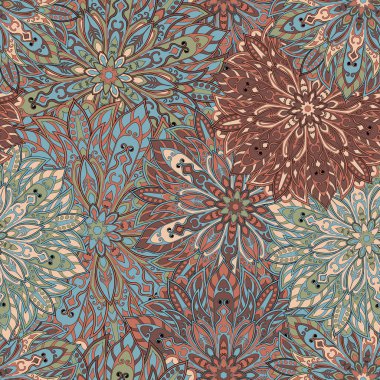 sorunsuz mandala desen