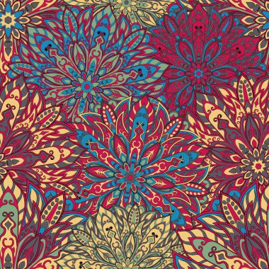 sorunsuz mandala desen