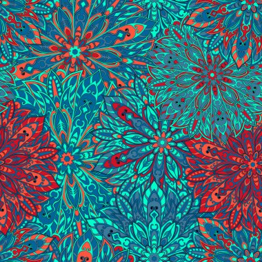 sorunsuz mandala desen