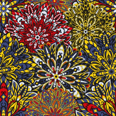 sorunsuz mandala desen