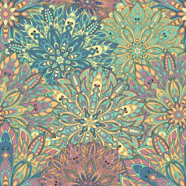 sorunsuz mandala desen