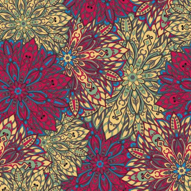 sorunsuz mandala desen