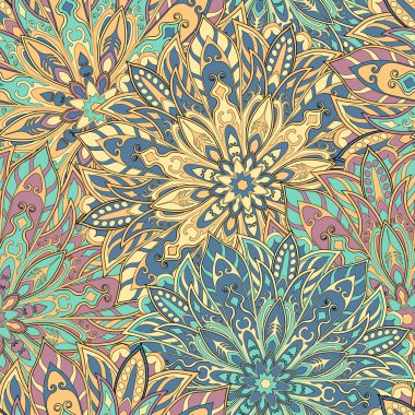 sorunsuz mandala desen