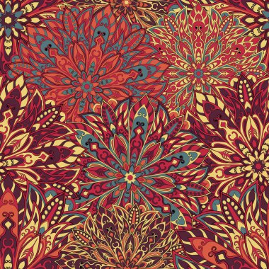 sorunsuz mandala desen