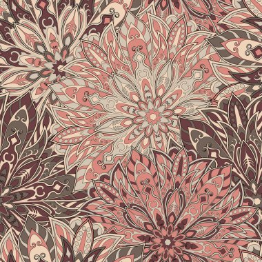 sorunsuz mandala desen