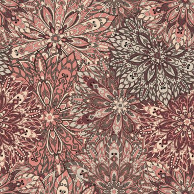 sorunsuz mandala desen