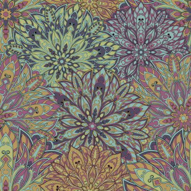 sorunsuz mandala desen