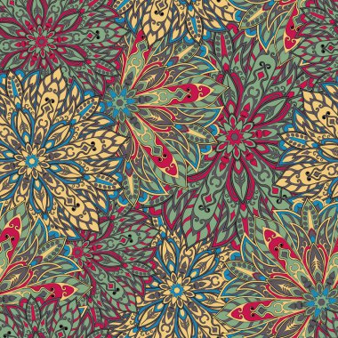 sorunsuz mandala desen