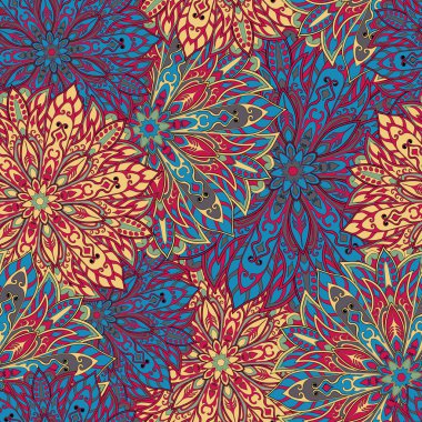 sorunsuz mandala desen