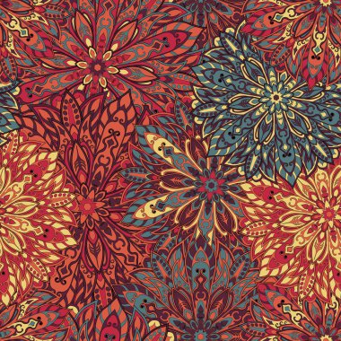 sorunsuz mandala desen