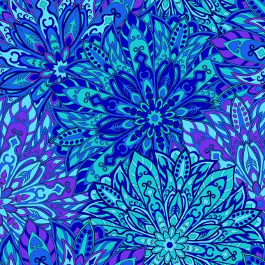 sorunsuz mandala desen