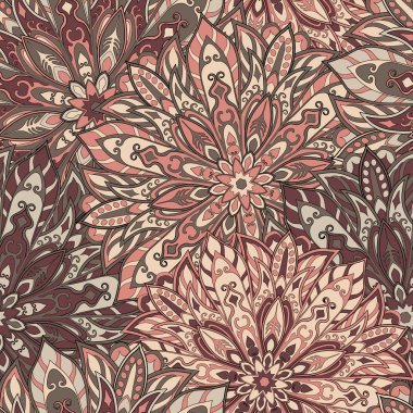 sorunsuz mandala desen