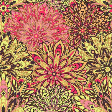 sorunsuz mandala desen