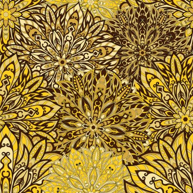 sorunsuz mandala desen